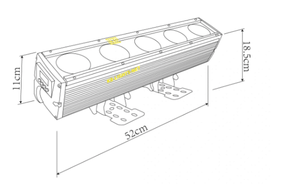 IP65 LED 5X50 BAR STAGE LIGHT