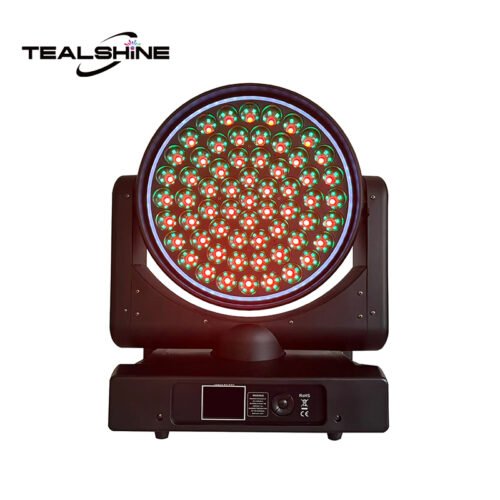IP20 61x25W AURA WASH ZOOM MOVING HEAD WITH LED STRIP