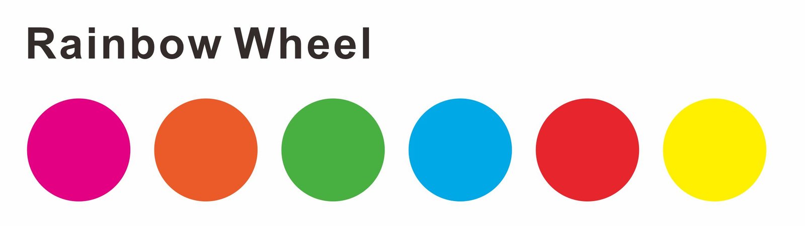 Rainbow wheel 1