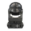 An IP20 150W Moving Mac One professional stage lighting fixture in black, featuring a large lens, digital display, and control buttons, shown against a white background.