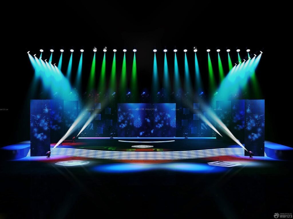 LED stage lighting solutions