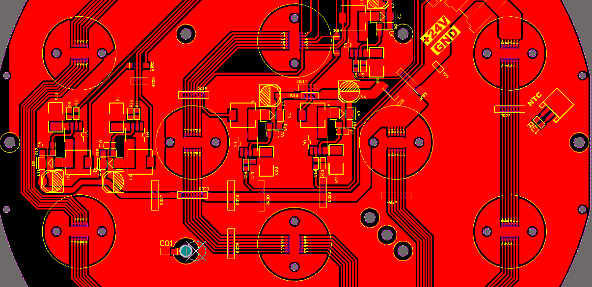 Tealshine Stage Light LED PCB 1