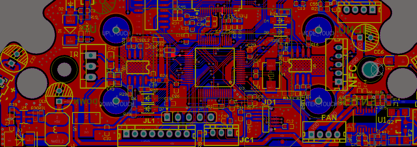Tealshine display driver PCB