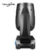 An IP20 120W Led Moving Head Beam Light stage lighting fixture, upright on a base and viewed from the back. The brand name TEALSHINE with a stylized ring is visible in the top left corner.
