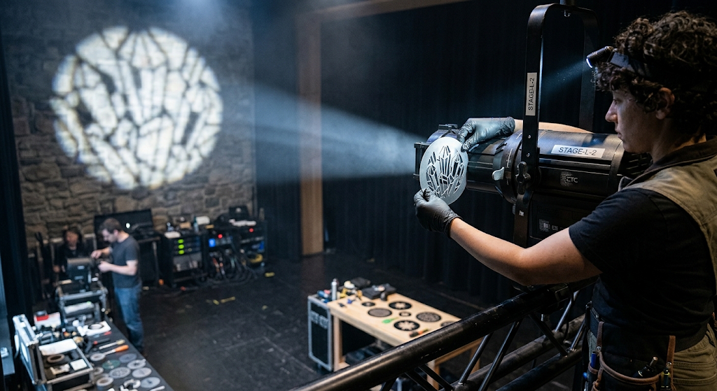 What Are Gobos in Lighting? Types, Uses & Gobo Moving Heads 3 Theather lighting