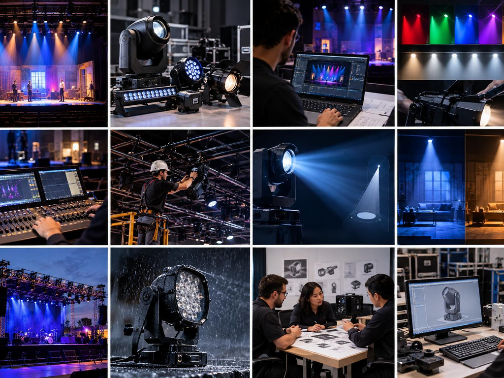 dmx stage lights