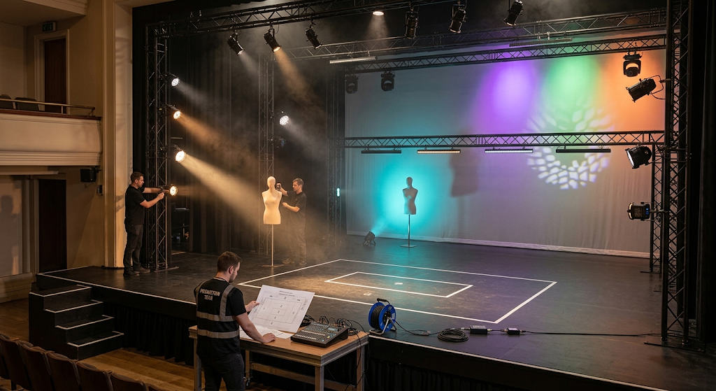 Stage Lighting Basics: A Beginner’s Guide to Fixtures, Positions and Setup 6 dmx system