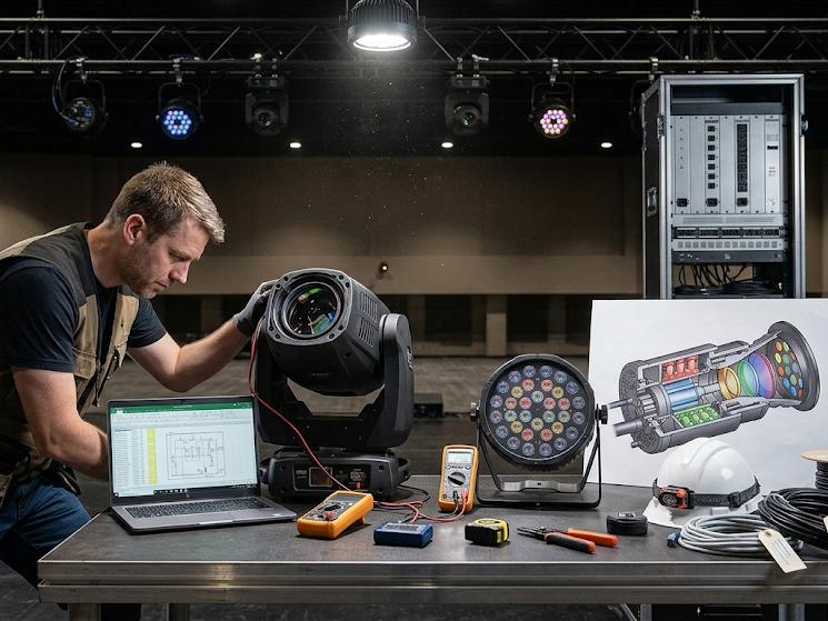 moving head light led
