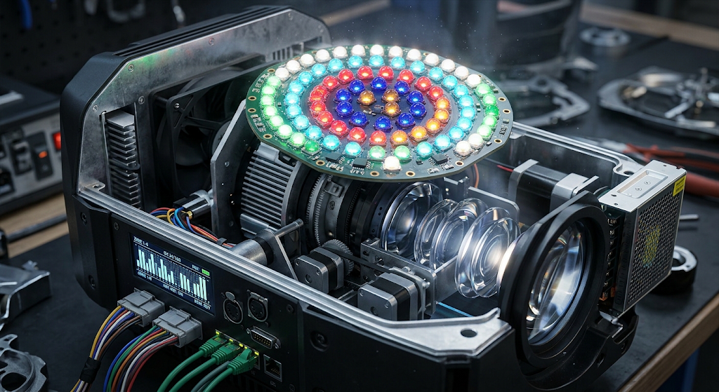 Beam Pixel Fixtures Explained: How Pixel-Mapped Beams Work, and How to Get One Built to Your Brief 3 moving head light