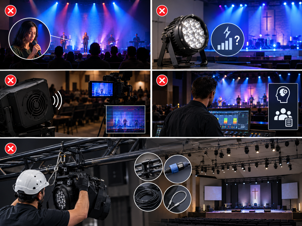 stage lighting led